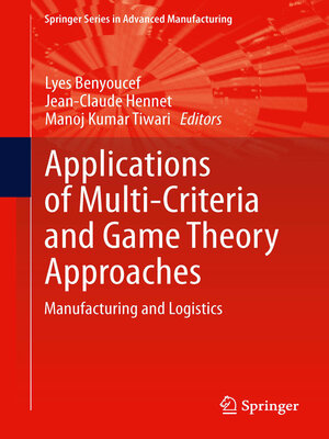 cover image of Applications of Multi-Criteria and Game Theory Approaches